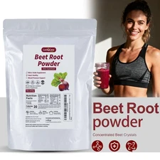 1 LB Organic Beet Root Powder Raw NON GMO Pure Beta Vulgaris Nitric Oxide Booste