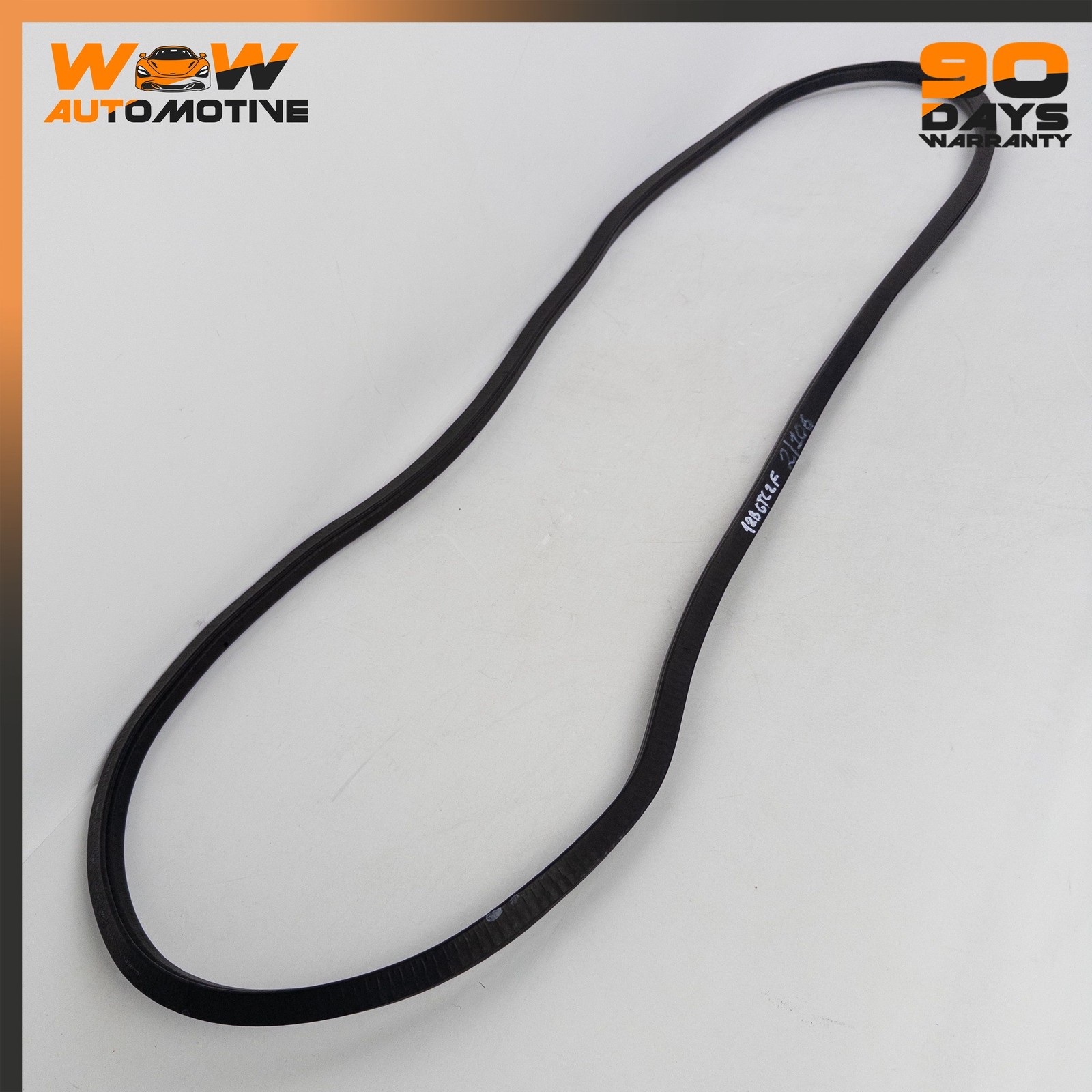 12-19 BENTLEY CONTINENTAL GTC FRONT HOOD BONNET WEATHERSTRIP GASKET SEAL OEM