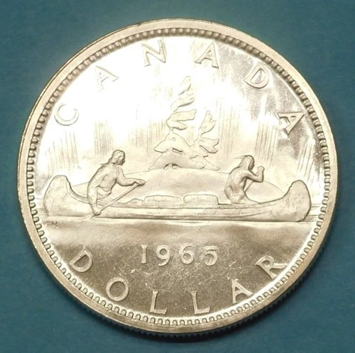 1965 Canada Silver Dollar - Uncirculated