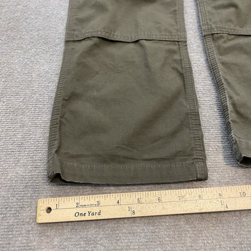 Pantalone Carhartt doppio ginocchio uomo 31x30 invecchiato B342 strappo stop cargo baggy y2k - Foto 10 di 11