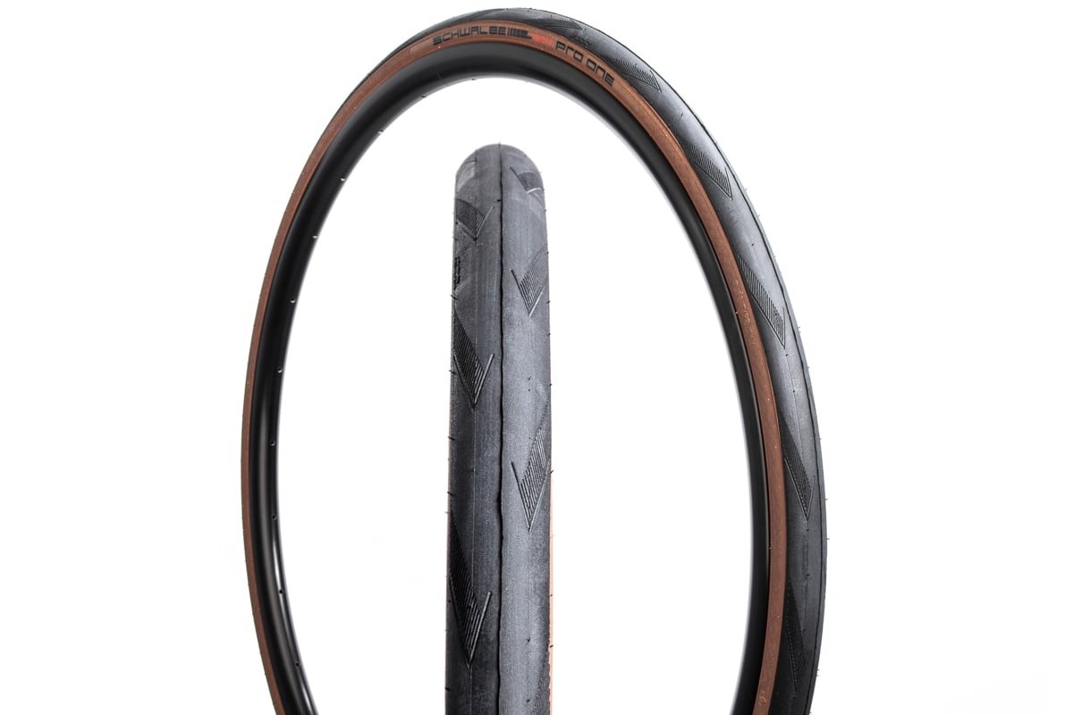 Schwalbe Pro One Tubeless Tire - New, Transparent ("Tan")  Sidewall 
