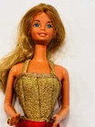Vintage Fashion Photo Barbie Doll Superstar Era Ring Earrings *FLAWS READ*  BINE