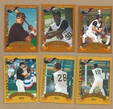 2002 Topps Traded and Rookies Pittsburgh Pirates Base Team Set NO SP (111-275)