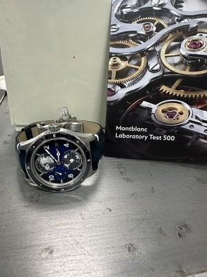 Montblanc 1858 Geosphere Titanium Watch 125565 Retail Price $7100 Unworn B&P.