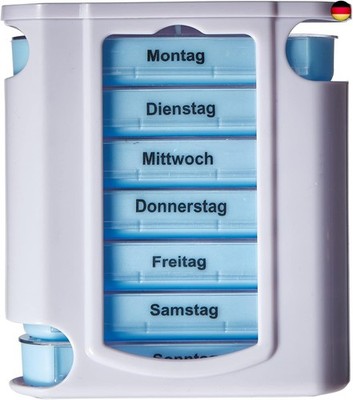 Osma Pillen-/ Tablettenbox 13x11x4cm Wocheneinteilung