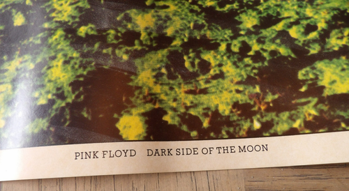 2 Vintage 1970er Pink Floyd Dark Side of the Moon Album Poster 30"x20" Poster - Bild 5 von 18