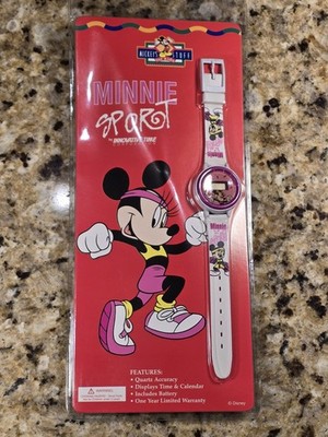 Minnie Mouse Sport Watch Kids Gym Workout Innovative Time Disney