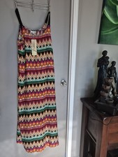 Autograph Maxi Dress Plus Size 14 Aztec