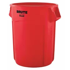 Rubbermaid Commercial Fg265500red Brute Trash Can, Round, 55 Gal Capacity, 26
