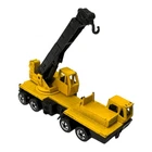 Vintage 1981 Hot Wheels Blackwall Construction Crane Yellow Workhorses Series