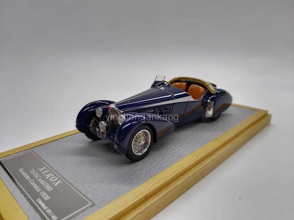 XEROX 1/43 Resin car model Bugatti T57SC 1938 Limited edition 49PCS - Image 2 of 4