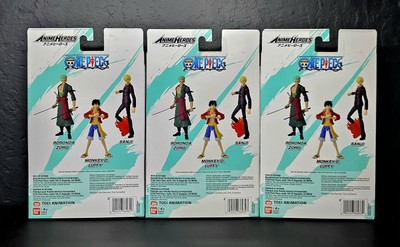 Bandai Anime Heroes One Piece Wave 1 Monkey D Luffy, Sanji