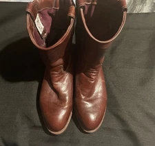 Chippewa Men’s Brown Leather Boots Size 10.5