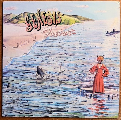 Genesis: Foxtrot, Charisma/Buddah USA '72, Pink Scroll labels, VG(+)/VG(+)