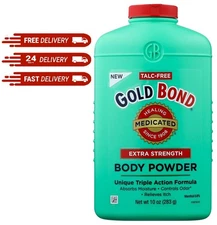 Gold Bond Medicated Extra Strength Body Powder Triple Action Relief Itch 10 oz
