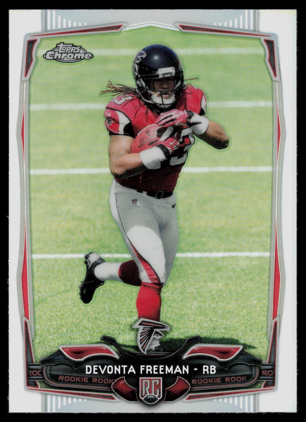 2014 Topps Chrome - Devonta Freeman #216 Refractor (RC) Falcons