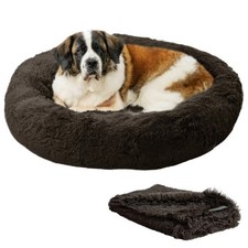 Bundle Set The Original Calming Shag Donut Cuddler Cat and