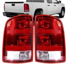 Tail Lights Compatible With 2007-2014 GMC Sierra 1500 2500HD 3500HD Driver an...