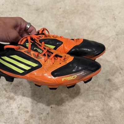 Adidas adiZero F50 TRX FG G45872 Football Soccer RARE Black Orange