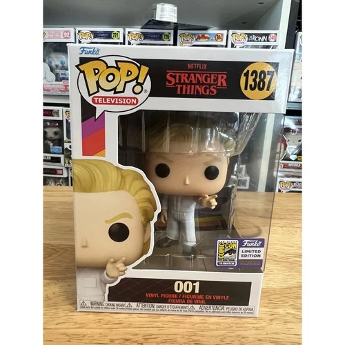 OFFICIAL SDCC STICKER LE Henry 001 Stranger Things Funko Pop #1387 Television