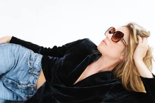 Oversized Butterfly Square Brown Sunglasses American high quality | Free Ship