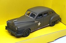 Solido 1/43 Scale 6042 - Military Chrysler Windsor US Army HQ Car - Green