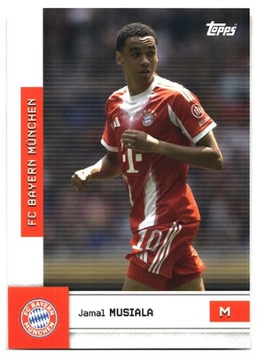 Jamal Musiala Topps FC Bayern München Team Set FT-15 FC Bayern Munchen 2025-26
