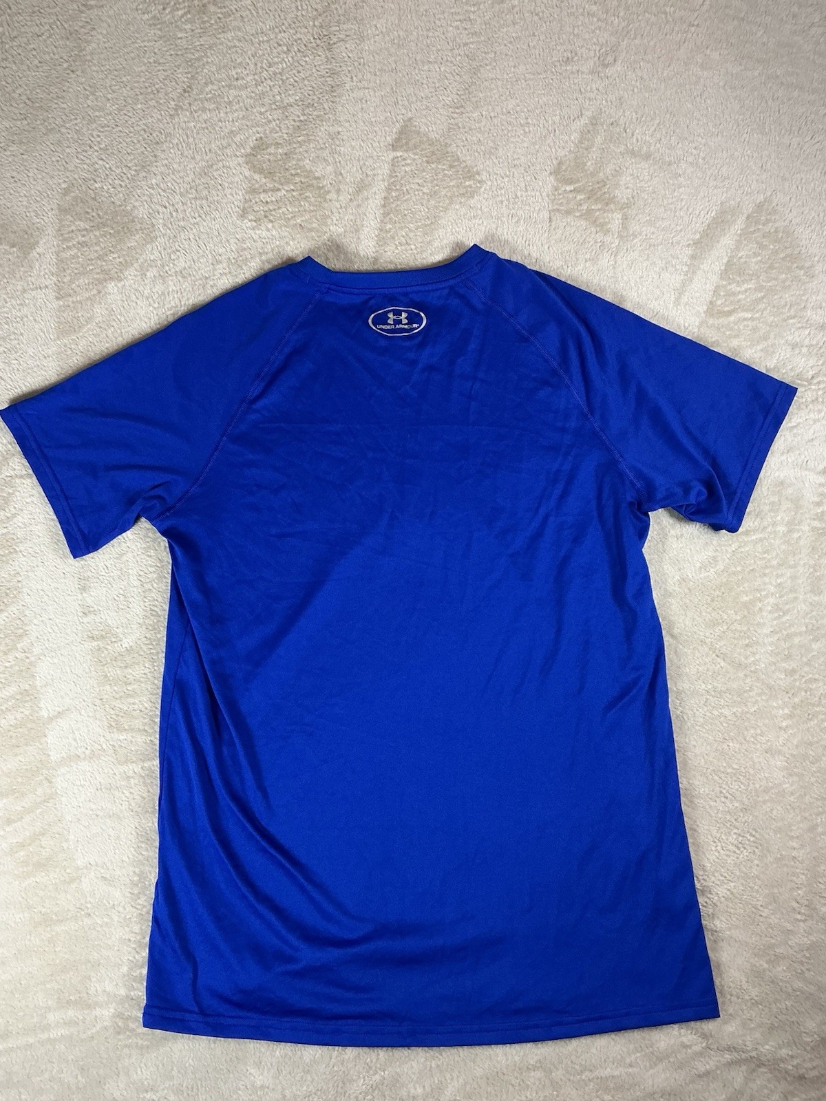 Under Armour Mens Sports T Shirt Top American Eagles Blue Small / Medium image 3