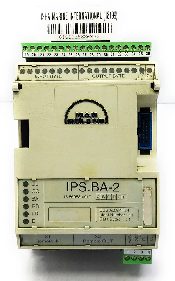 Man Roland IPS.BA-2 Bus Adapter 16.86958-0017 - Bild 2 von 4
