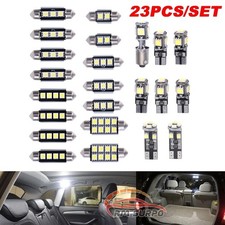 23x White Led Car Interior Inside Light Dome Trunk Map License Plate Lamp Bulbs 23x White Led Car Interior Inside Light Dome Trunk Map License Plate Lamp Bulbs