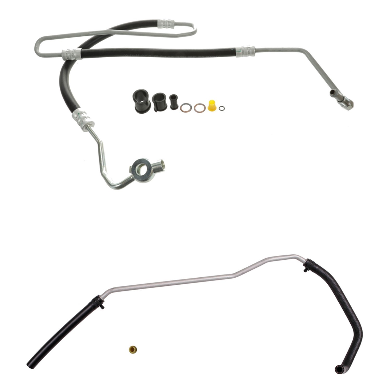 Sunsong Power Steering Pressure & Return Line Hose Kit for Sequoia 4.6L 5.7L V8
