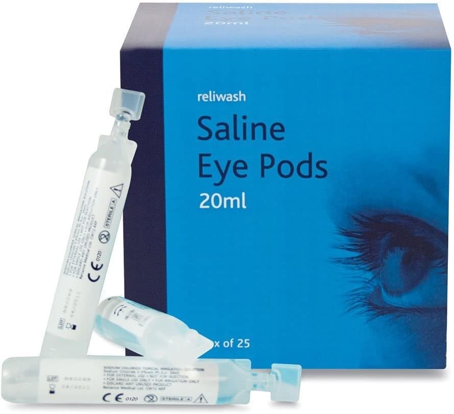 Reliance Medical Eye Wash Pods - 20Ml (25 Pack) - Image 5