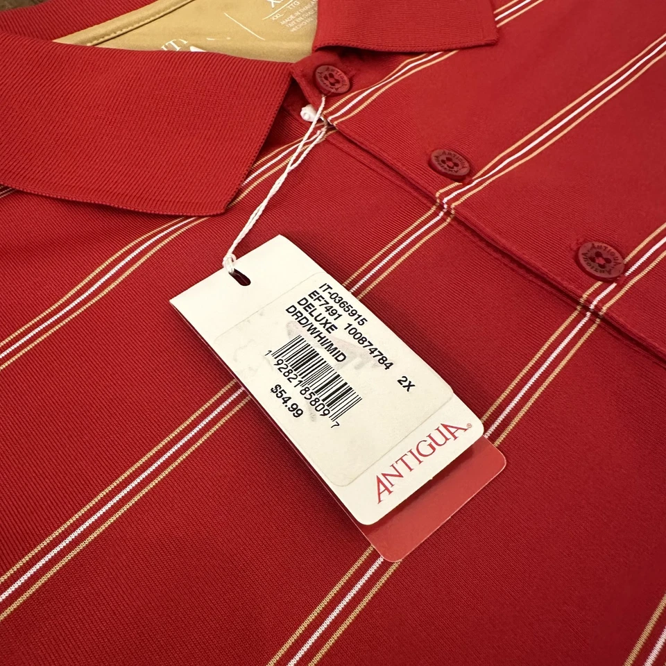 Nuevo con etiquetas Polo Antigua Atlanta United FC MLS Deluxe Talla Hombre XXL Foto 3 de 4