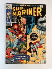 Sub-Mariner #37 1971  Sal Buscema Death of Lady Dorma!