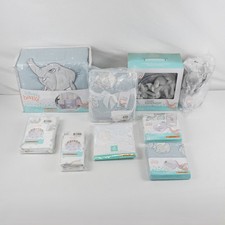 Disney Baby Dumbo Crib Bedding Set, Sheet Sets, Blankets & Mobile Lot of 9