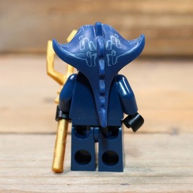 LEGO Atlantis Manta Warrior Minifigure Gold Trident Blue Ocean Monster atl003