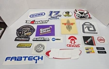 Tool & Garage Sticker Lot Sunex Estwing Driver back Fastenal Lot Of 20