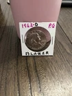 1962-D Franklin Half Dollar Uncirculated 90% Silver Denver Mint