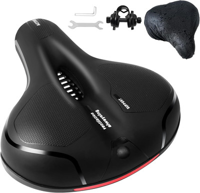 Cloud Comfort Pro Max Fahrradsattel   Extra Breiter Gel Fahrradsitz Mit Memory-S
