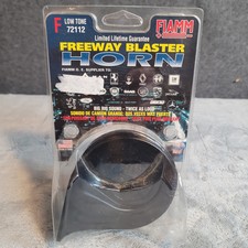 Fiamm 72112 Freeway Blaster Horn Low Tone - New Open Package -works- Usa Made