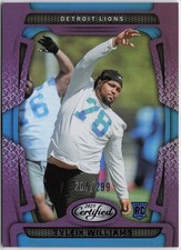 2025 Panini Certified #127 Tyleik Williams Mirror Purple #/299 RC Rookie