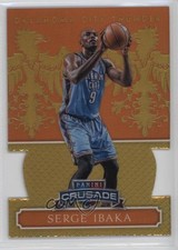 2014-15 Panini Excalibur Crusade Orange Die-Cut 21/60 Serge Ibaka #1 hs9