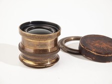 Early Goerz Doppel Anastigmat, Ser. III No 4, 240mm - Brass Lens