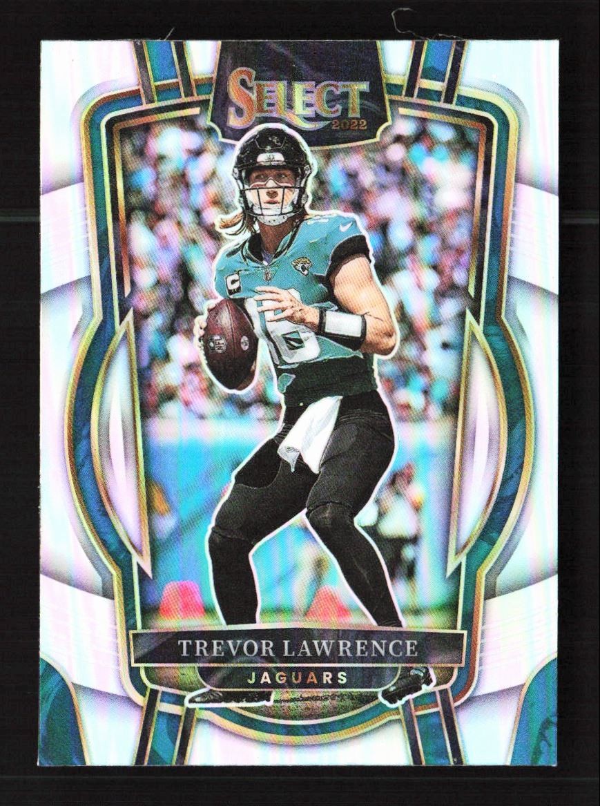 2022 Panini Select Silver Prizm Trevor Lawrence Jacksonville Jaguars #254