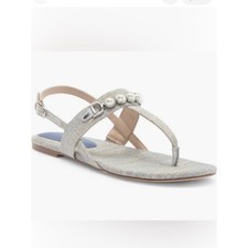 Stuart Weitzman Perla T Strap Sandals Size 8 NEW