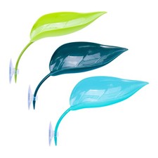 3pcs Suction Cup Frog Plant Aquarium Landscape Decoration Tree Frog Perch Leaves