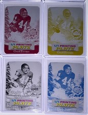 2025 Leaf Happy Holidays Chuck Foreman Winter Wonderland Printing Plate 1/1 Set