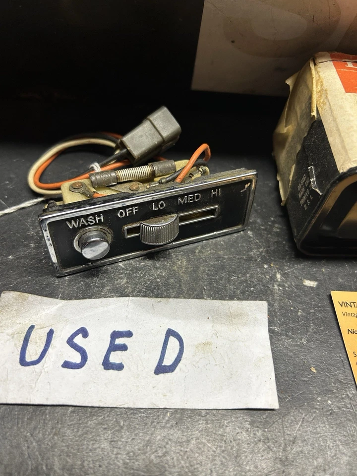 1963 1964 1965 CADILLAC ВЫКЛЮЧАТЕЛЬ СТЕКЛООЧИСТИТЕЛЯ - Изображение 3 из 4