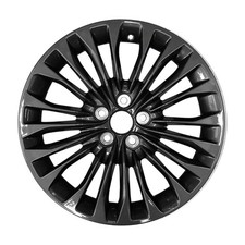 18x7.5 20 Spoke Alloy Wheel Painted Light Smoked Hypersilver 560-75188