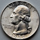 1959 25C Washington Quarter  - Choice BU